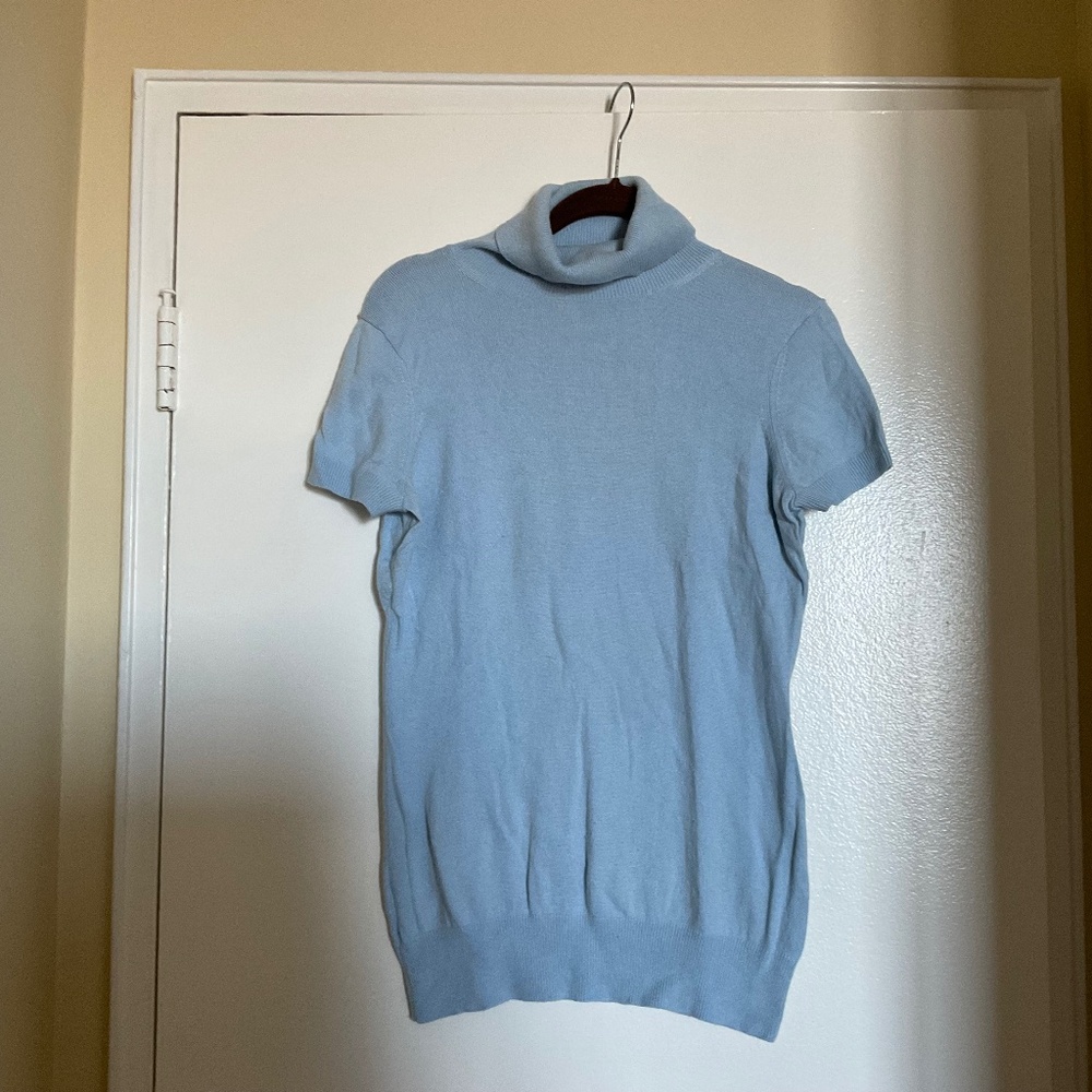 Banana Republic Short-sleeve Turtleneck